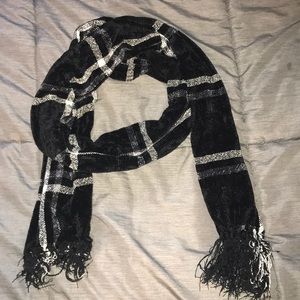 black scarf